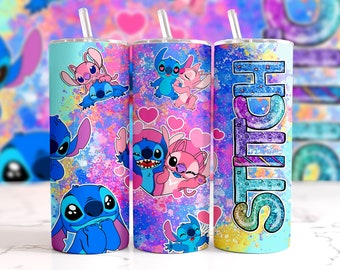 Personalized Cartoon Tumbler Wrap Png, 20oz Skinny Tumbler, Cartoon Movie Tumbler Wrap, Custom name kids Tumbler Wrap, Instant Download