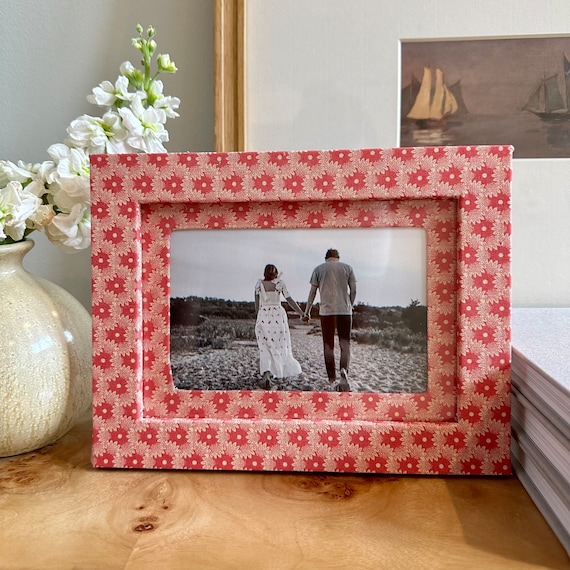 Floral Wrapped Photo Frame Floral Wrapped Photo Frame