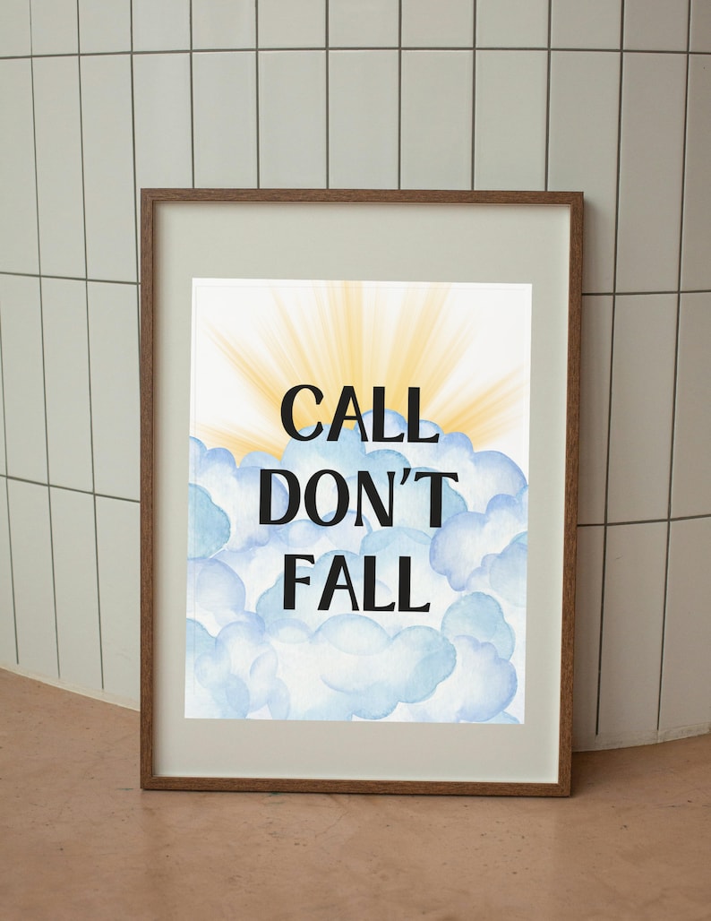 Call Dont Fall Printout LDS General Conference Quotes Elder Taylor G