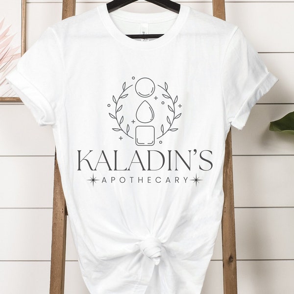 Kaladin Apothecary Shirt | Stormlight Archive | Kaladin Stormblessed | Way of Kings Merch | Bookish Tee | Brandon Sanderson | Oathbringer