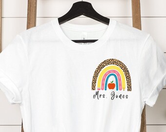 Customizable Teacher Shirt | Teacher Shirt | Personalized Shirt for Teacher | Teacher Gift | Teacher T-shirt | Teacher Appreciation Gift