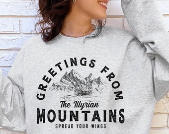 ACOTAR Sweatshirt, Bookish Shirt, Romantasy, Enemies to Lovers, Romance Reader, Book Lover Shirt, Fantasy Reader, Rhysand, ACOTAR merch