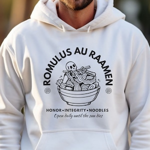 Romulus au Raaman Unisex Hoodie, Red Rising merch, Red Rising Hoodie, Red Rising Series, Gift for Howler, Book Lover Gift, Red Rising book
