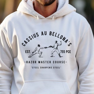 Cassius Razor Trainer Unisex Hoodie, Red Rising Merch, Red Rising ...