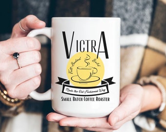 15 oz Victra Coffee Roaster Mug | Red Rising Series Mug | Red Rising Merch | Mug for Book Lover | Bookish | Red Rising Gift Idea | Howler