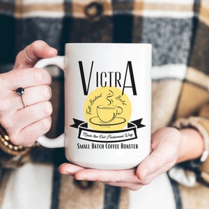 15 oz Victra Coffee Roaster Mug | Red Rising Series Mug | Red Rising Merch | Mug for Book Lover | Bookish | Red Rising Gift Idea | Howler