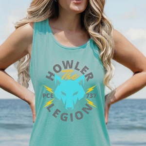 Unisex Comfort Colors Howler Legion Concert Tank, Red Rising Shirt, Red Rising Merch, Red Rising Hoodie, Red Rising Series, Shirt for Reader