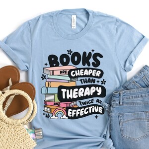 Bookish Shirt | Romance Reader Shirt | Smut Reader | Therapy | Bookish Shirt Gift | Romantasy Reader | Enemies to Lovers | Book Lover Shirt