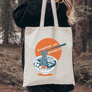 Romulus au Raamen Tote | Red Rising Merch | Red Rising Series | Red Rising Books | Bookish Gift | Gift for Reader | Darrow | Howler Gift