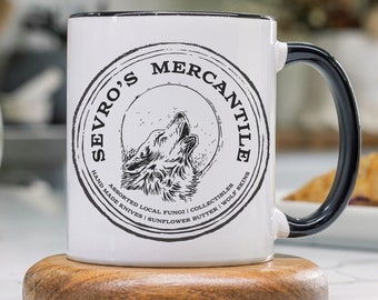 11 oz Sevro's Merc Mug, Red Rising Mug, Red Rising Merch, Red Rising Gift, Mug for Book Lover, Howler Gift, Gift for Him, Bookish Gift, Gift