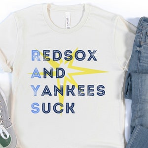 Tampa Bay Baseball Shirt, Rays Shirt, Major League Shirt, Gift for Rays Fan, Rays Baseball Shirt, Tampa Bay Gameday Shirt, Yankees Suck