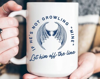 Bookish Mug, Mug for Reader, Mug for Book Lovers, Gift for Reader, Book Lover, ACOTAR, Romantasy Reader, SJM Merch Mug, Bookish, Booktok