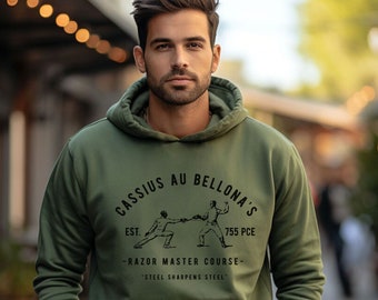 Cassius Razor Trainer Unisex Hoodie, Red Rising merch, Red Rising Hoodie, Red Rising Series Shirt, Howler T-shirt, Book Lover Gift, Darrow