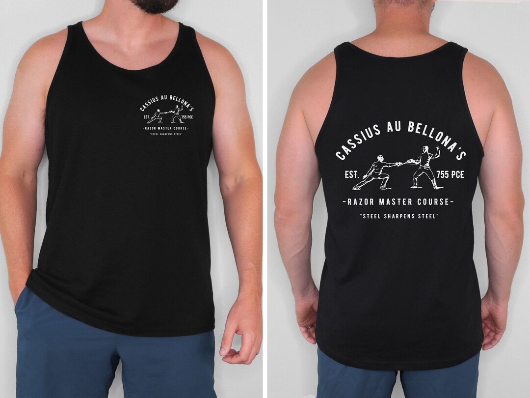 Cassius Razor Cassius Razor Trainer Unisex Tank Top, Red Rising Merch, Red Rising ...
