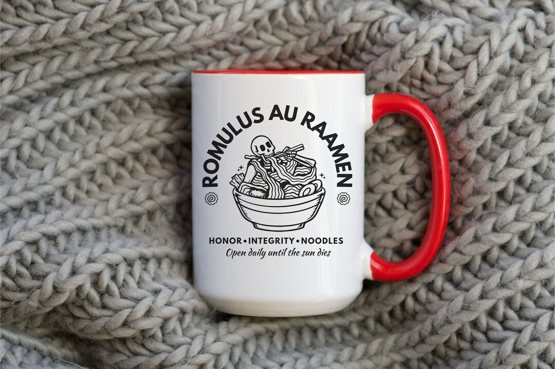15 Oz Red Rising Mug, Romulus Au Raamen Mug, Red Rising Series Mug, Red ...
