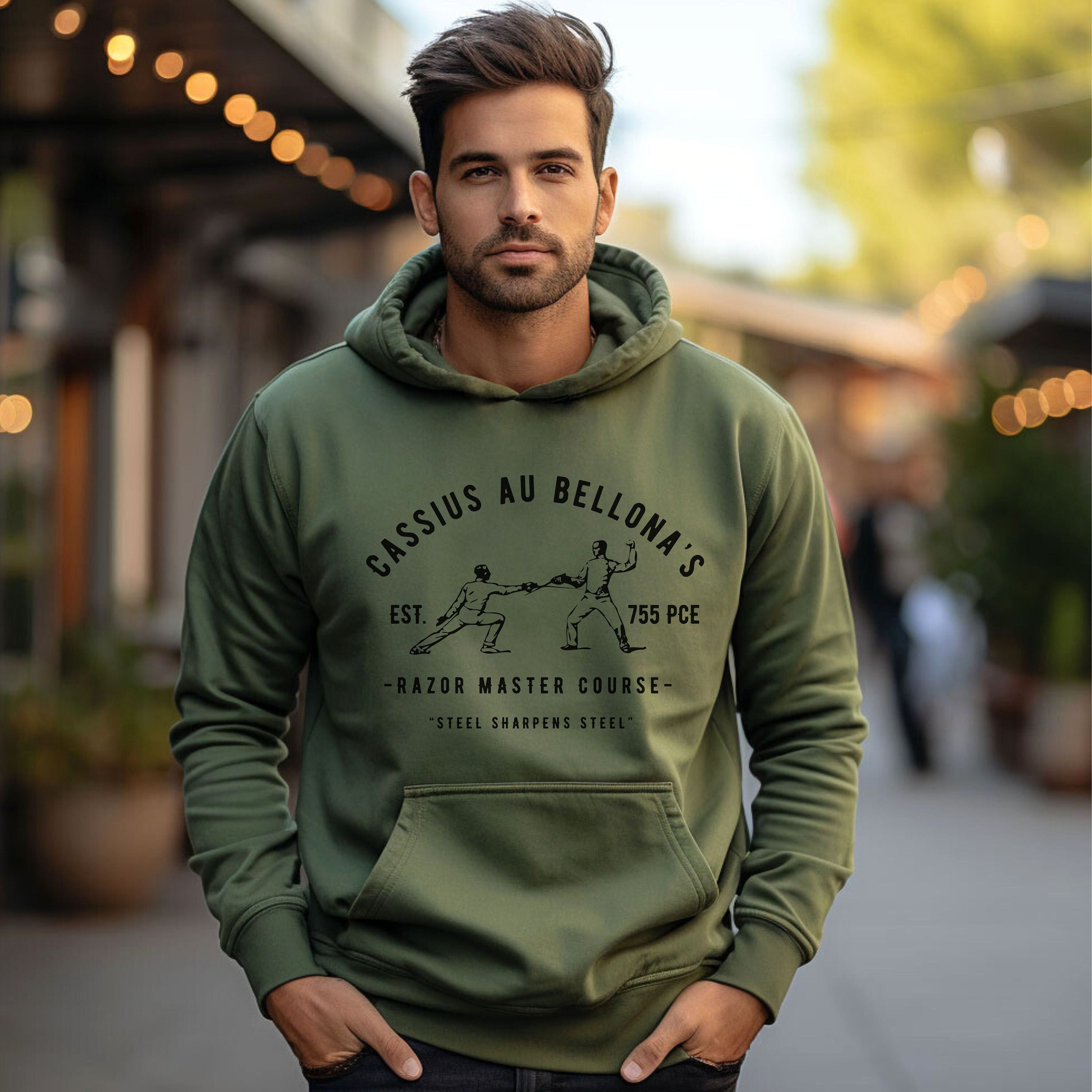 Cassius Razor Cassius Razor Trainer Unisex Hoodie, Red Rising Merch, Red Rising ...