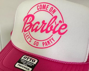 Lets Go Barbie trucker