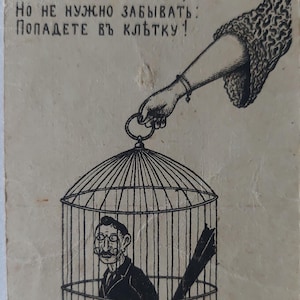 Vtg 1900s mulheres superiores homens fracos Império Russo humor cartão postal mulheres feministas poder ilustração mulheres manipuladoras casamento relacionamento