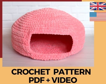 Crochet Bearded Dragon Hide Pattern: Soft Pet Bed (PDF Pattern)