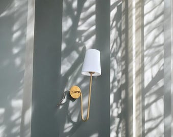 Lamp shade  Wall Sconce Vanity & Bedside Lamp, Mid-Century Modern Industrial Light