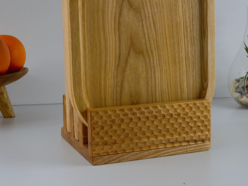 Cutting board stand, Cutting Board Holder, Cutting Board Display, Serving Board Stand, Storage board, wooden stand, cheese board stand