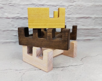 Schneidebrettständer aus Holz, Schneidebretthalter für die Küchenorganisation