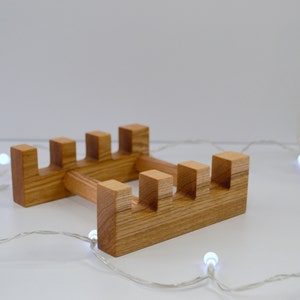 Wooden Cutting Board Stand, Charcuterie Board Holder