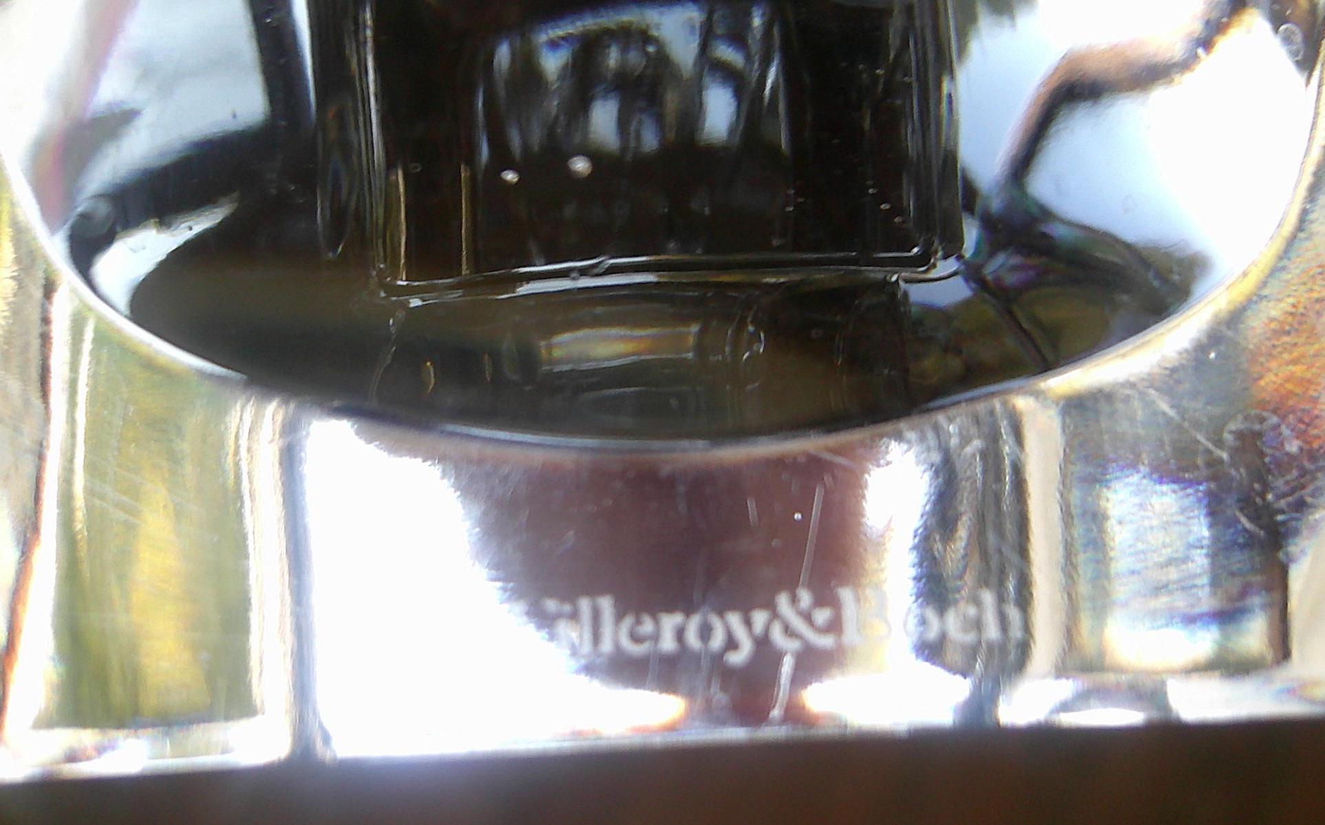 ビンテージ Villeroy & Boch クリスタルガラス製ピラーキャンドル