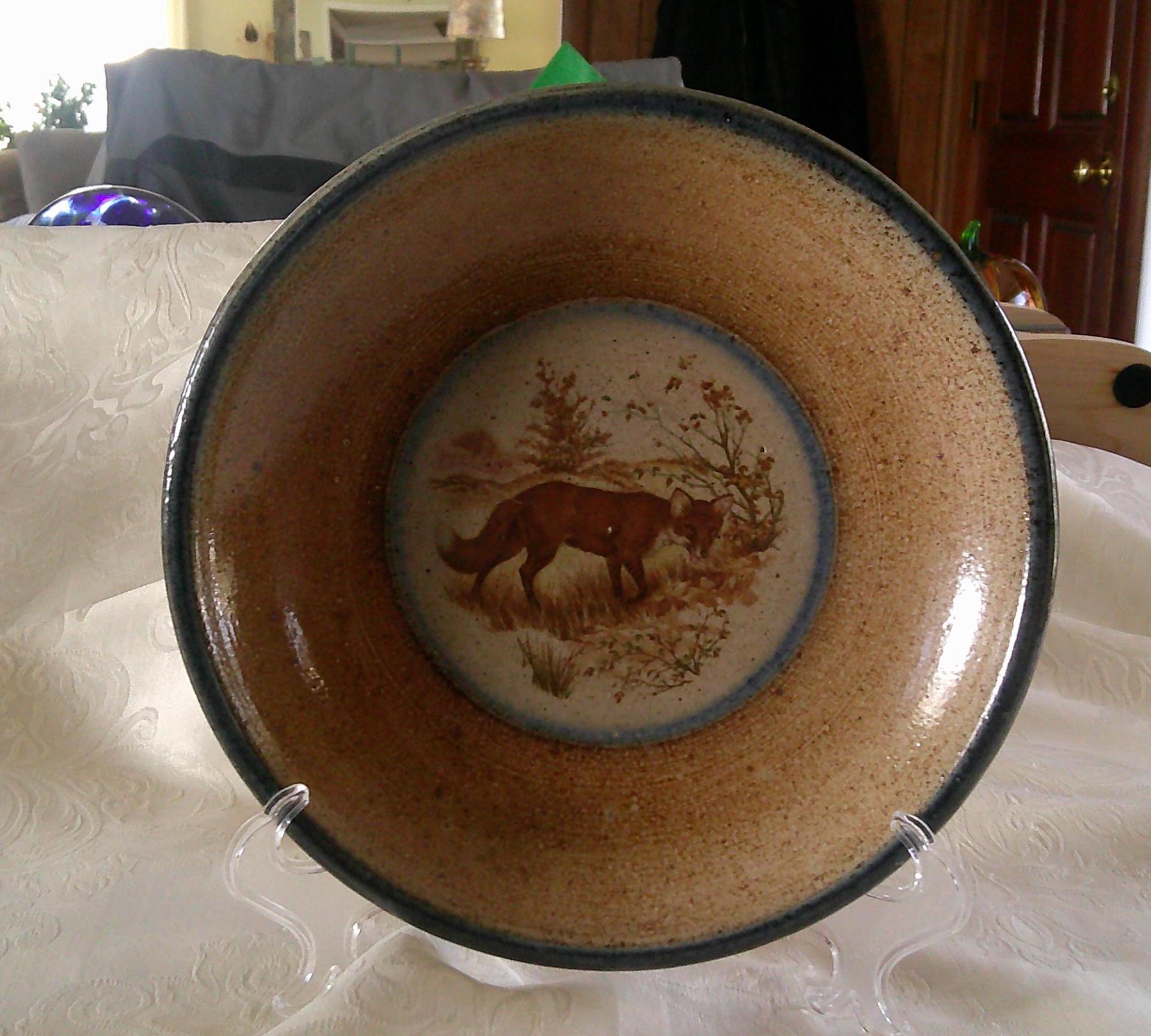 Vintage Monroe Salt Works Stoneware 9