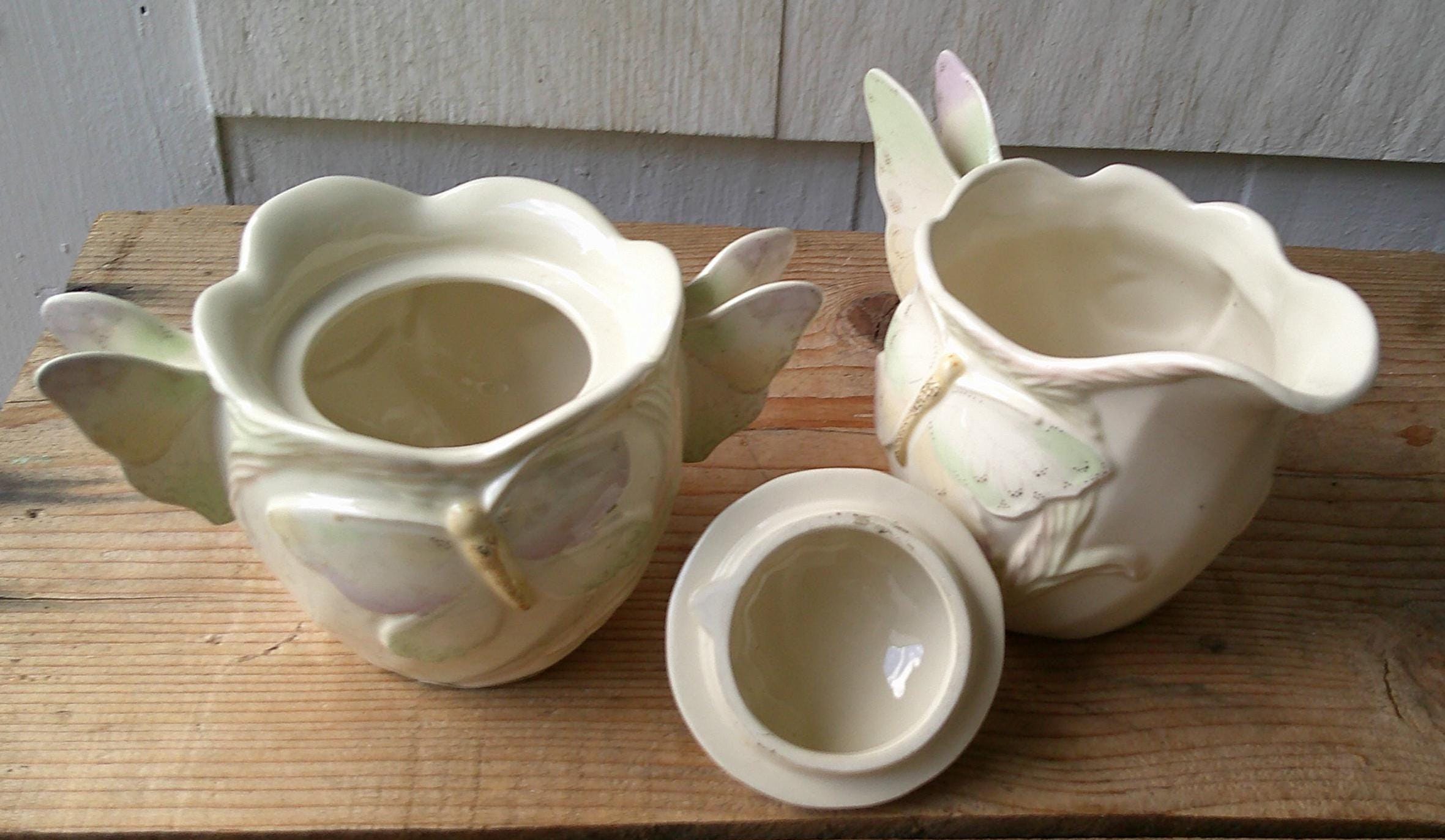 Lenox Stocking Splendor Lenox Garden Splendor Collection Butterfly Sugar & Creamer Set - Etsy