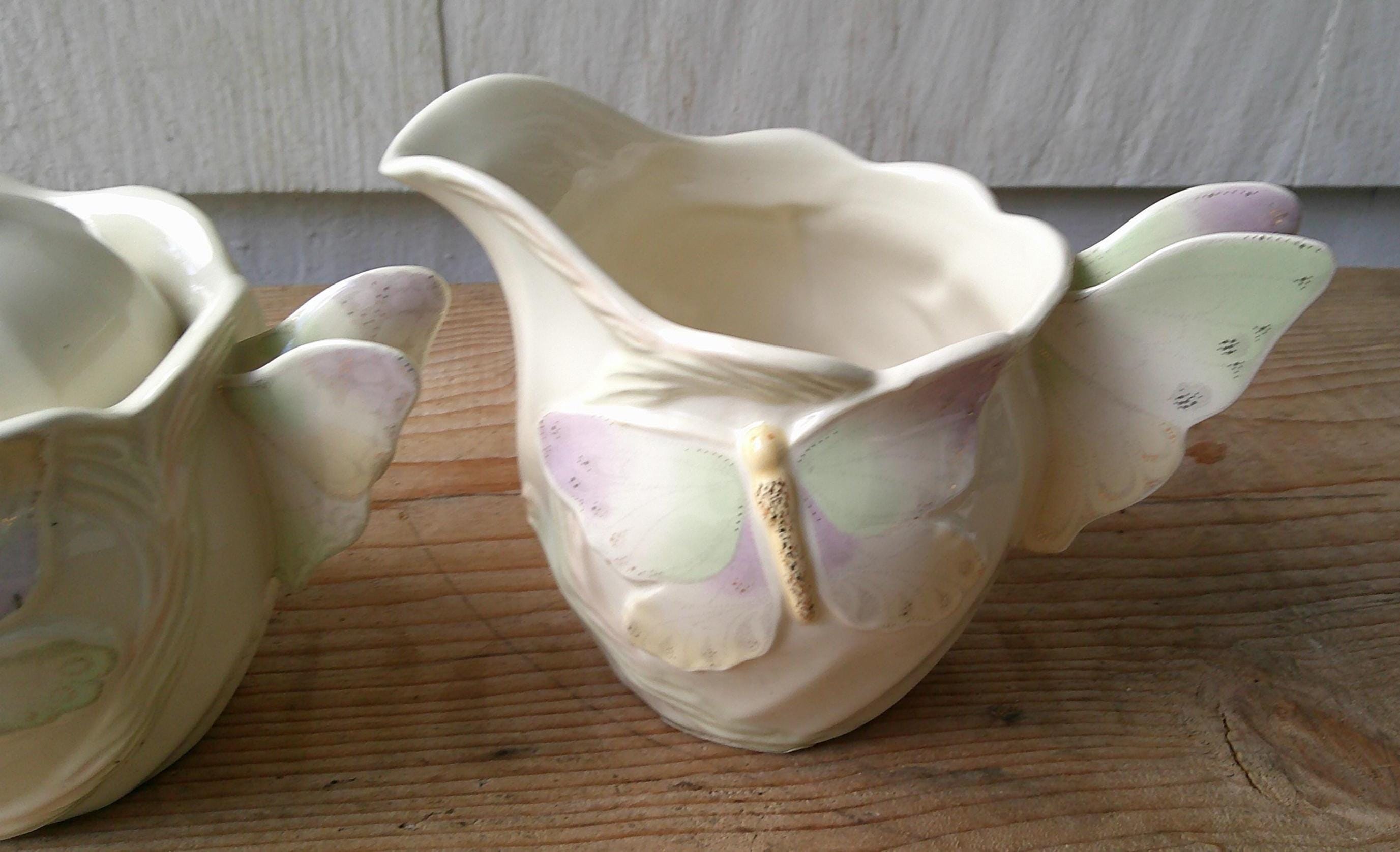 Lenox Stocking Splendor Lenox Garden Splendor Collection Butterfly Sugar & Creamer Set - Etsy