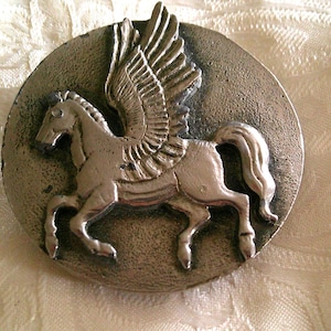 Pegasus Winged Horse Fantasy Mythical Belt Buckle Instyle 1978