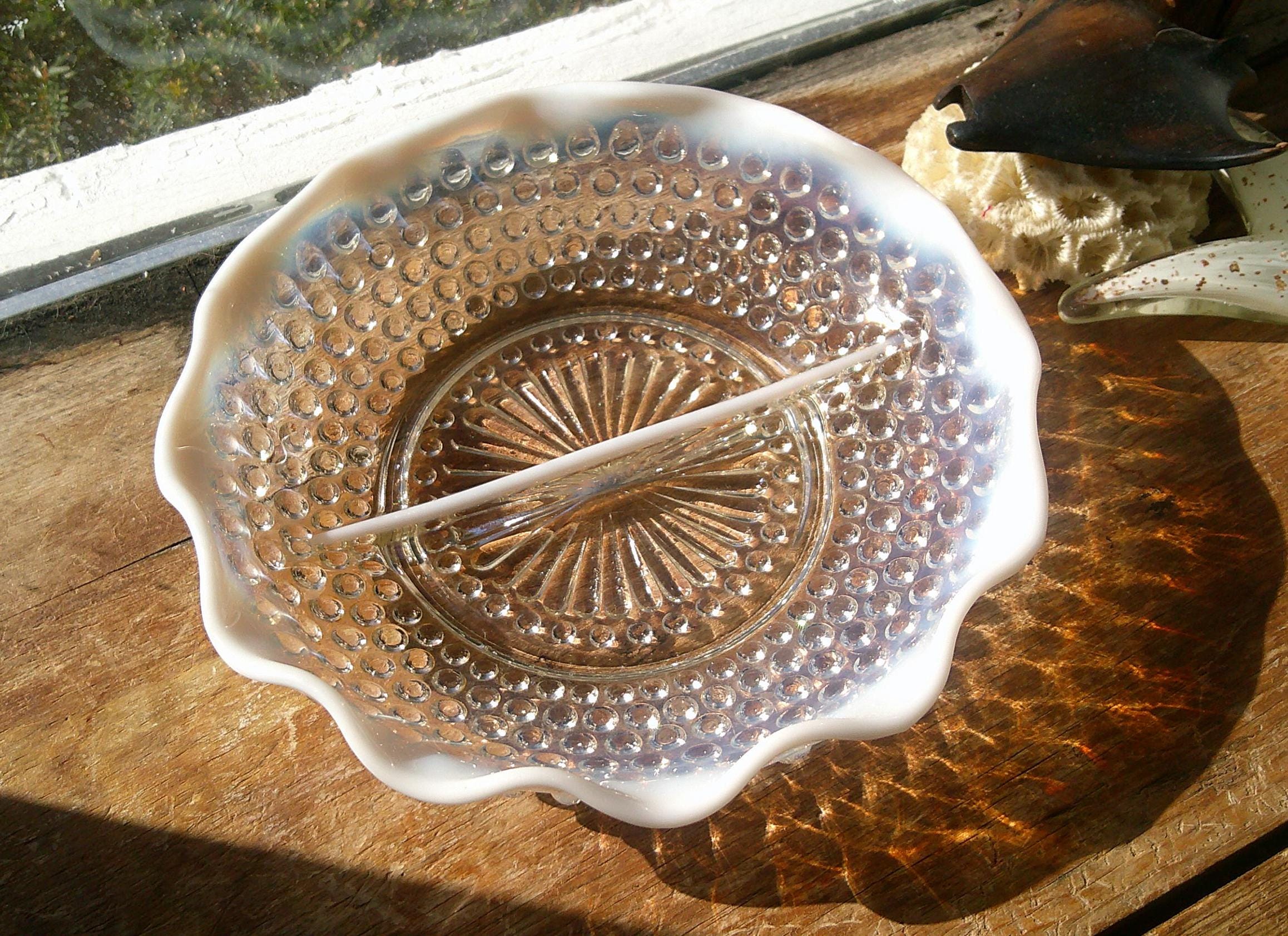 Opalescent Candy Dish - Etsy