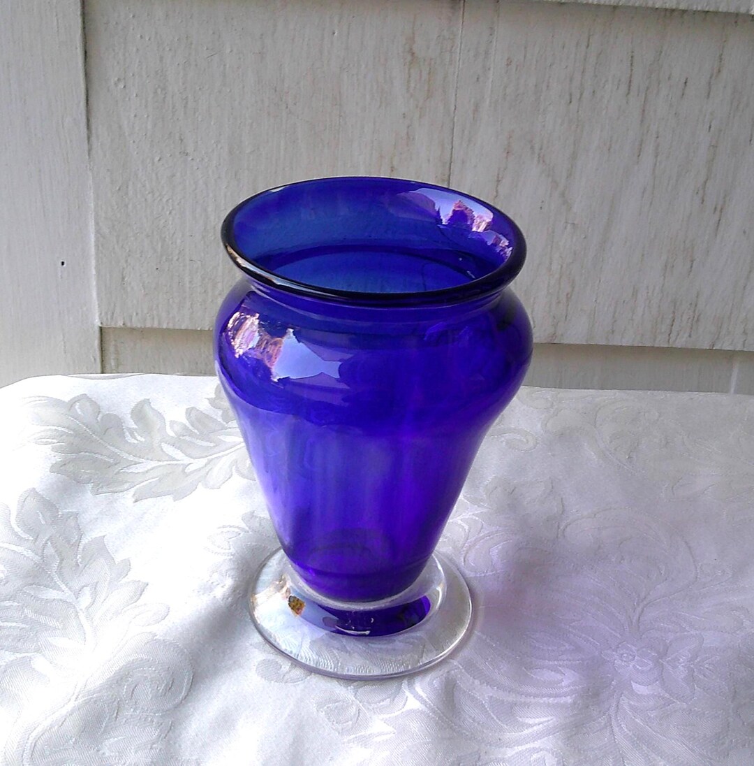Cobalt Blue Art Glass