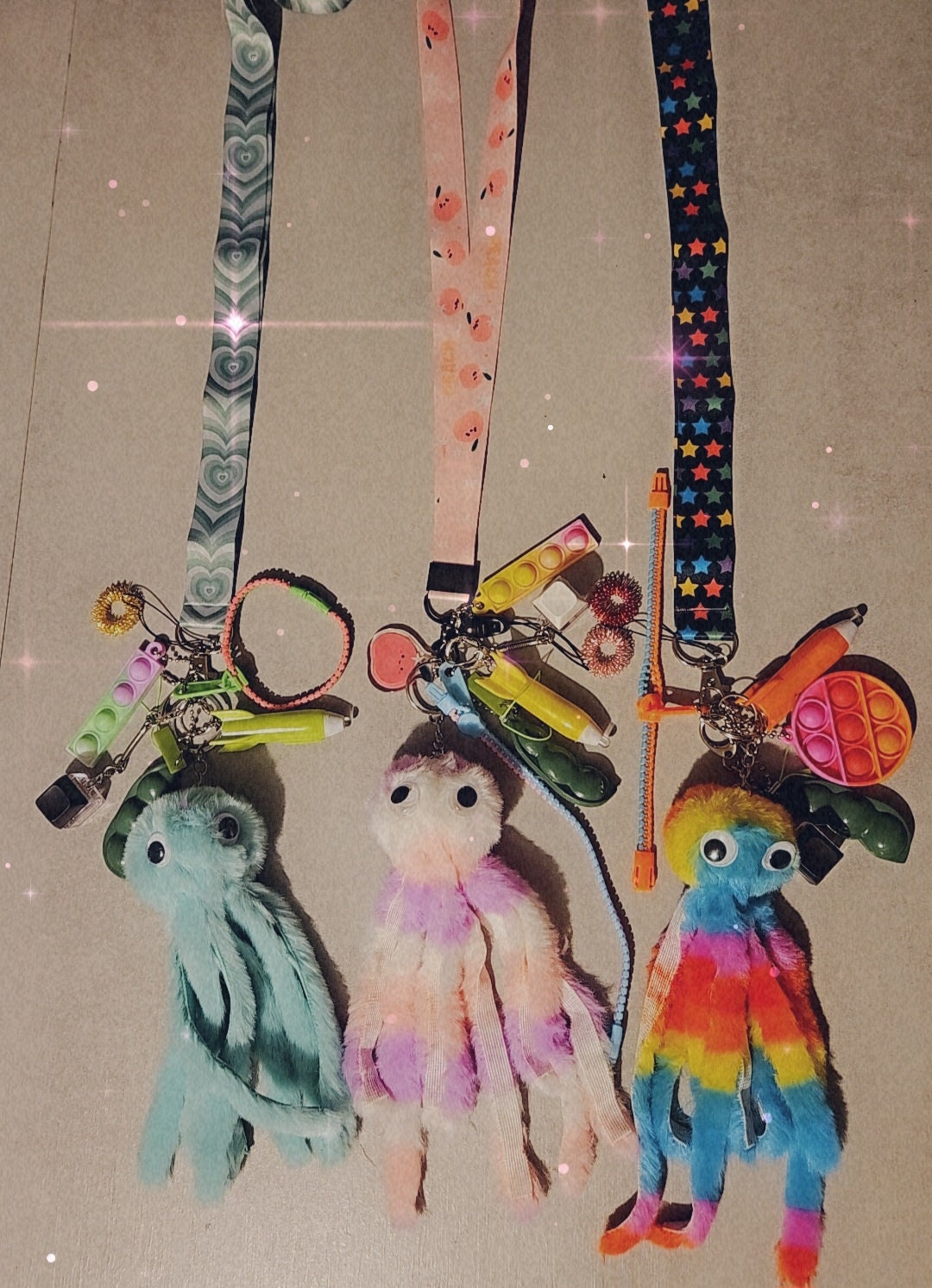 Fidget Toys, Fidget Toy Lanyard, Sensory Toys. Multiple Colours Etsy