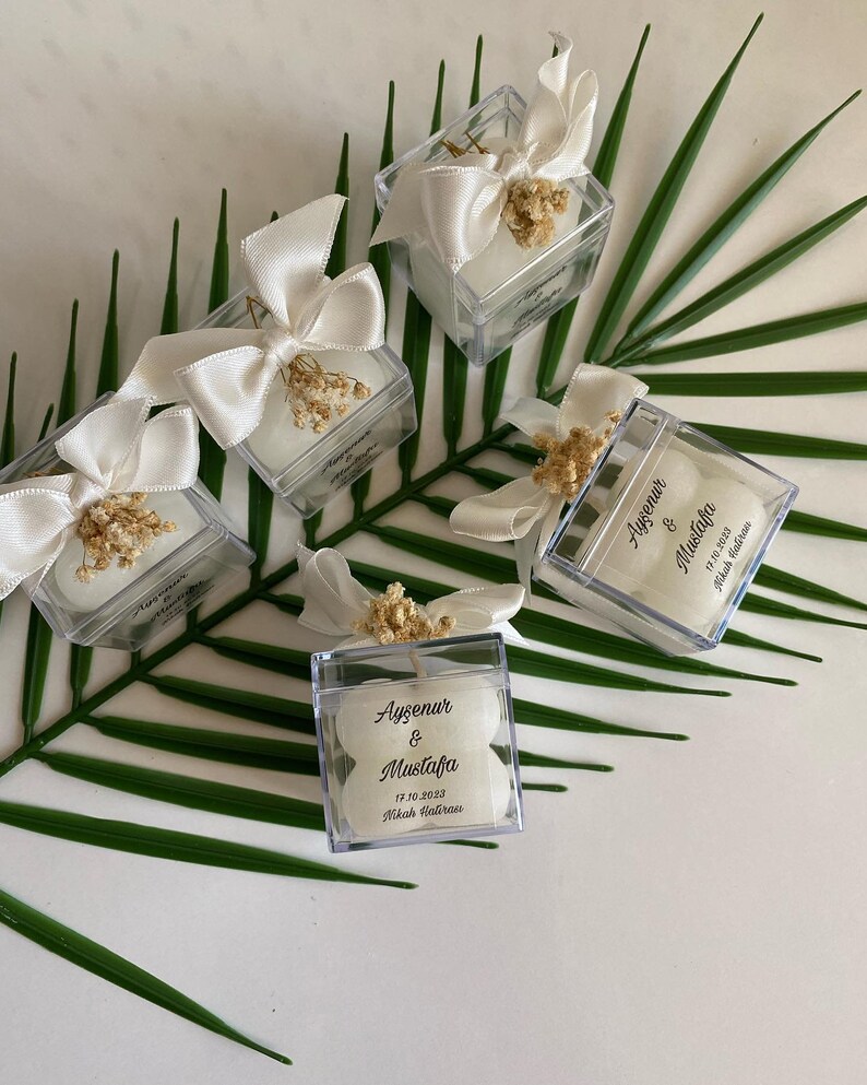 Bubble Cube Candle ,wedding Guest Gifts ,wedding Favors for Guests in