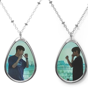 Weak Hero Necklace: Korean Drama Inspired Zinc Alloy Jewelry