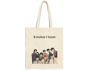 ATEEZ Inspired Canvas Tote Bag | K-Pop Fan Merchandise | Kpop Gift