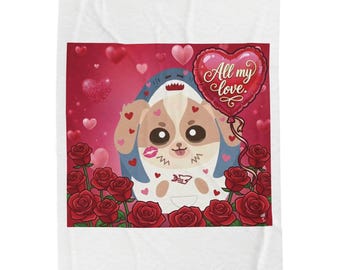 Thai BL Blanket, WilliamEst, Thai BL merch, Gmmtv, Valentine’s Day, William Jakrapatr, Est Supha, Wesley