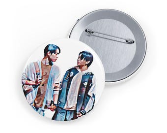 Thai BL Pin Badge / Wesley / Williamest GMMTV William Est