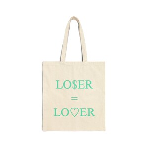 TXT Loser Lover Tote Bag: Kpop MOA Cotton Canvas