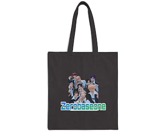 ZB1 Kpop Tote Bag – Zerobaseone Cotton Canvas