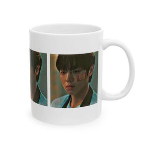 Weak Hero Coffee Mug, Si-eun & Suho Fan Merch, Park ji Hoon, Choi Hyun Wook, Korean drama, k-Drama