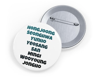 Botón de Ateez – Merchandising de Kpop