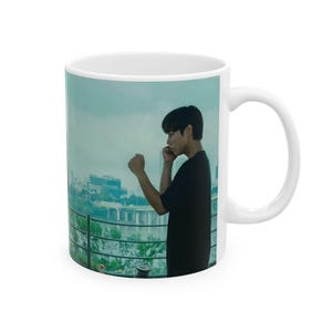 Weak Hero Coffee Mug, Si-eun & Suho Fan Merch, K-Drama