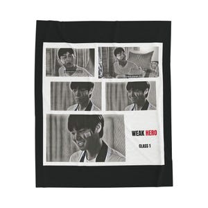 Weak Hero Kdrama Blanket, Korean Drama Merch, Weak Hero Class 1 Lovers, Park ji Hoon, Sieun, Choi Hyun Wook, Suho