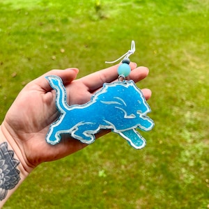 Detroit Lions Freshie, Customizable Car Air Freshener