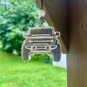 Ford Bronco Car Freshie, Customizable Scent