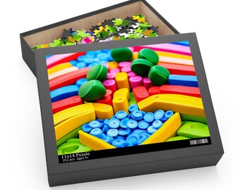 Colorful as the Rainbow Puzzle (120, 252, 500-Piece) Vibrant Rainbow Puzzle Set Colorful as the Rainbow Puzzle Bundle - Variety of Sizes