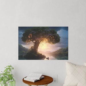 Fantasy Sunset Version C.  Wall Decals